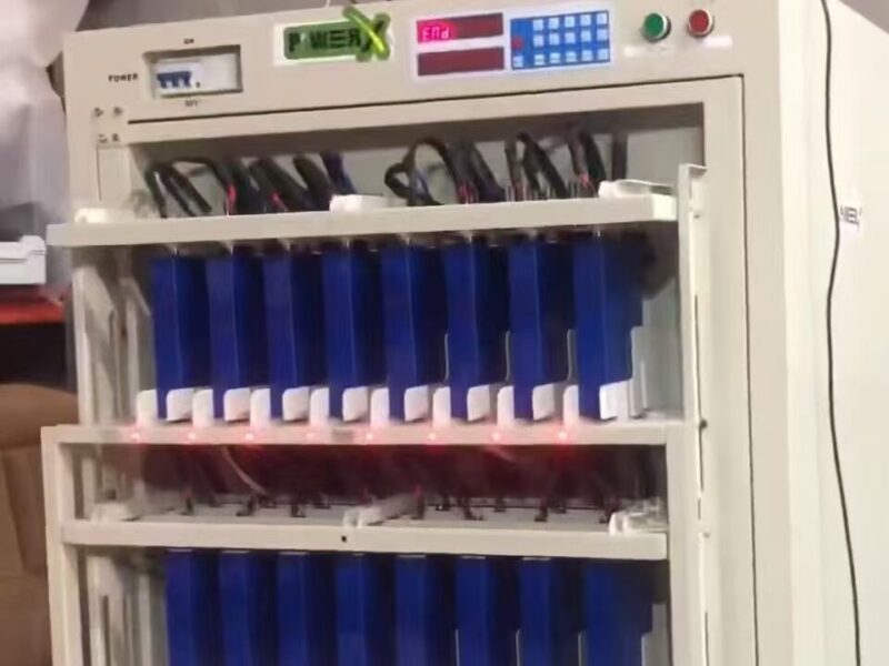 Semi-manufactured lithium-ion battery